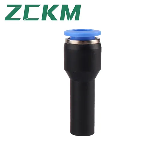 Blue Plastic Pneumatic Quick Straight Plug Reducer Fittings Air Hose Connectors